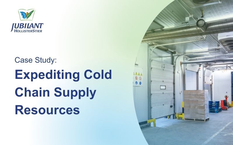Case Study: Expediting Cold Chain Supply Resources