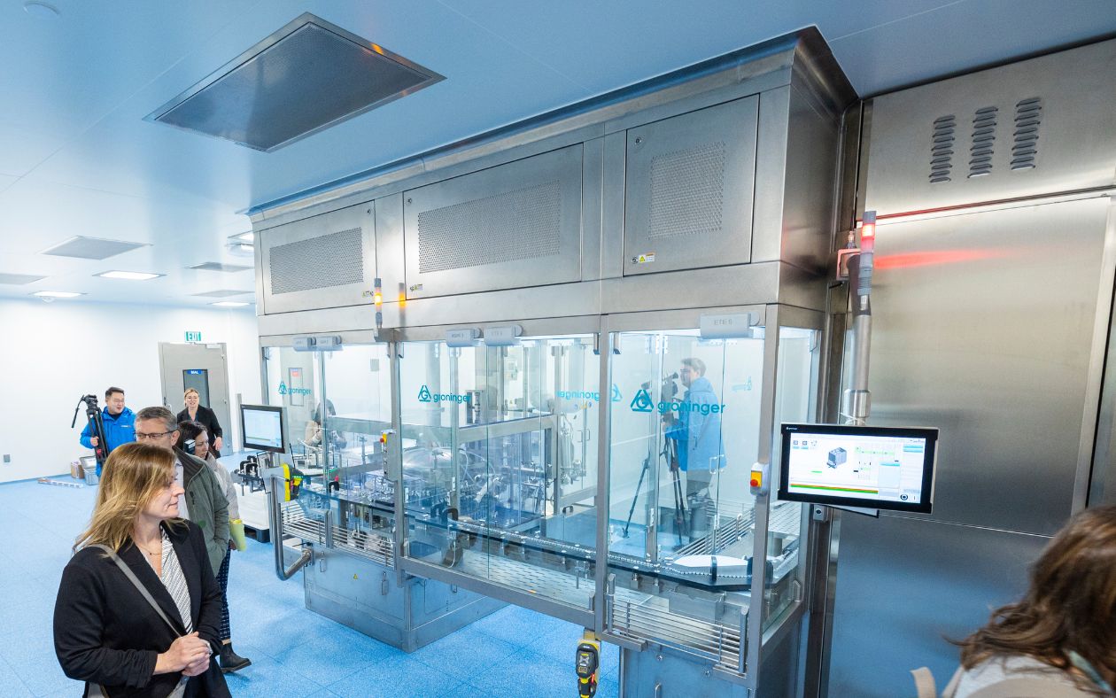 Jubilant HollisterStier Celebrates the Opening of Their Third Manufacturing Line with a Ribbon Cutting Ceremony