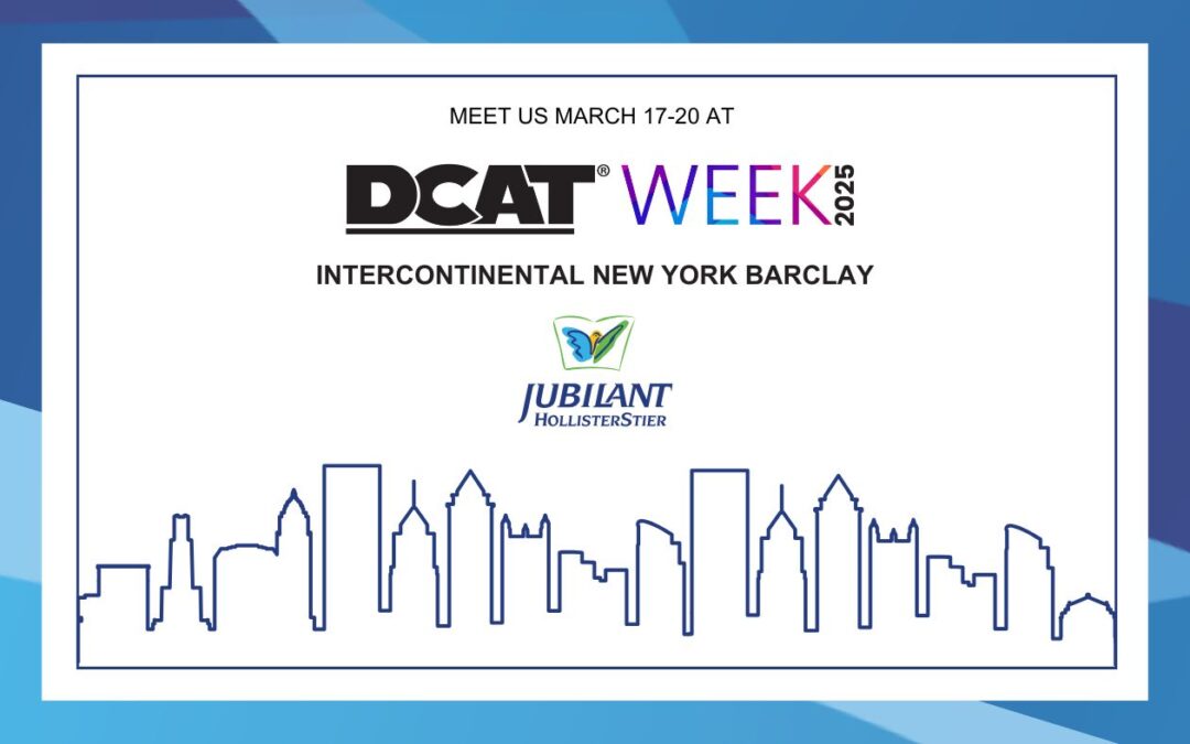 Jubilant HollisterStier is attending DCAT Week 2025: Let’s Connect!