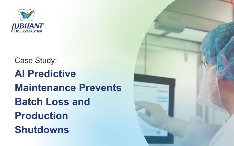 Case Study: AI Predictive Maintenance Prevents Batch Loss and Production Shutdowns