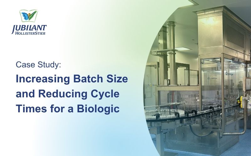 Case Study: Increasing Batch Size and Reducing Cycle Times for a Biologic