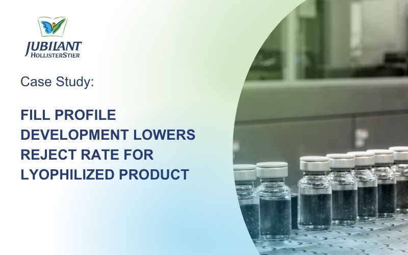 Fill Profile Development Lowers Reject Rate for Lyophilized Product