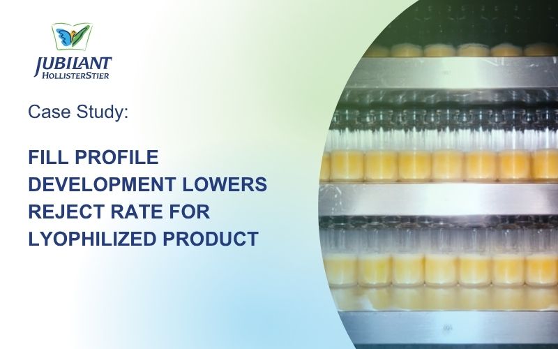 Fill Profile Development Lowers Reject Rate for Lyophilized Product